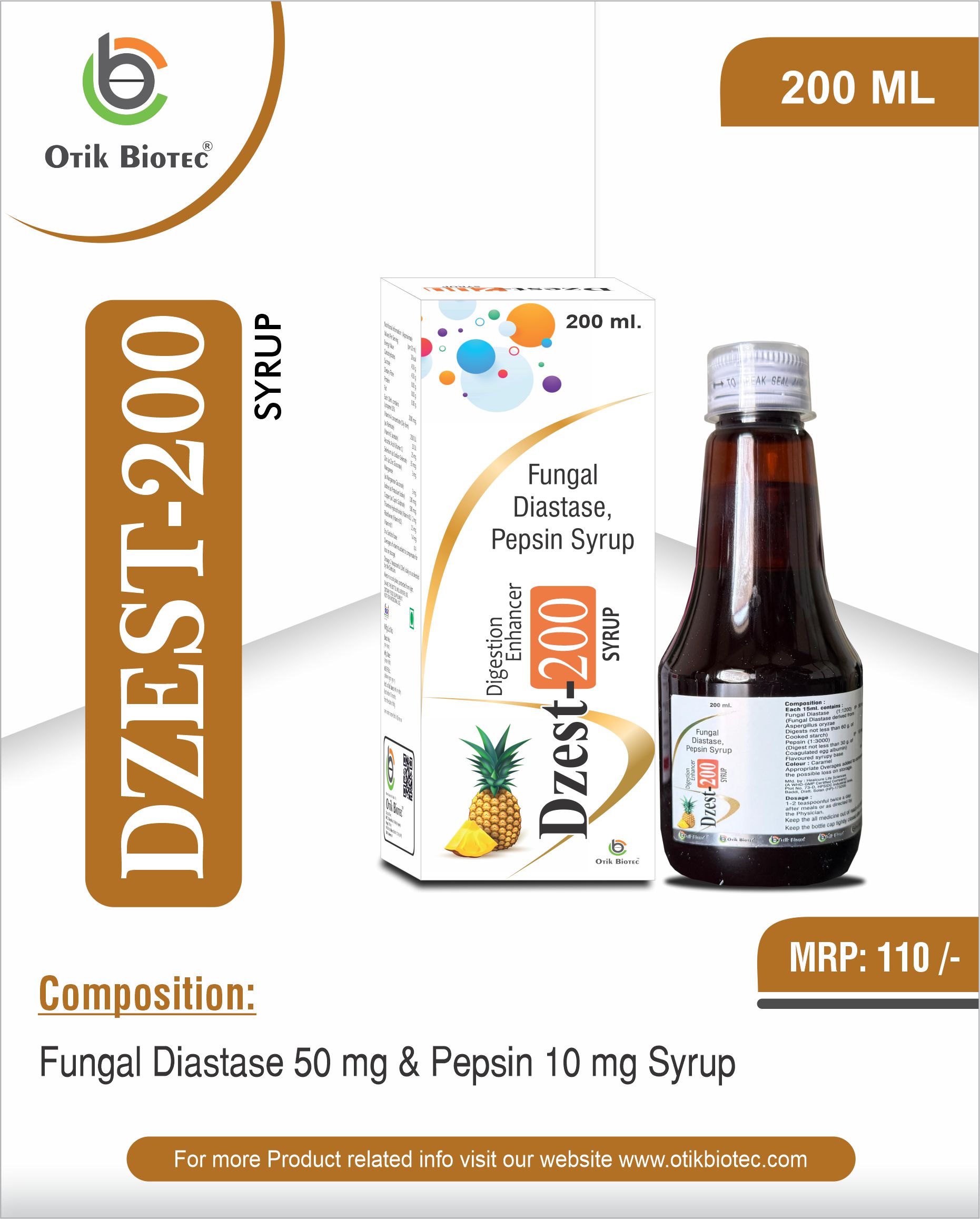 DZEST-200 Syrup